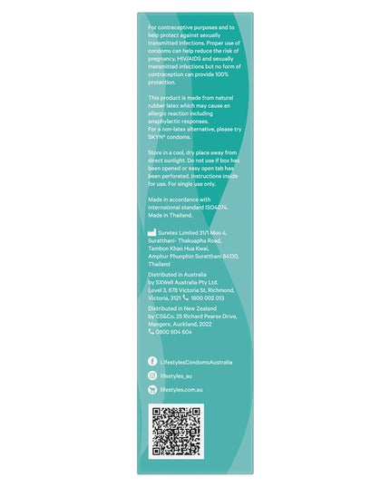 LifeStyles® Large Condoms 10 Pack