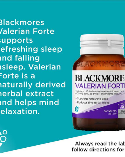 Blackmores Valerian Forte 60 Tablets