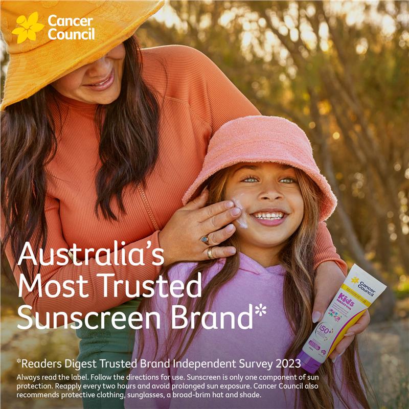 Cancer Council SPF 50+ Kids 110ml Tube