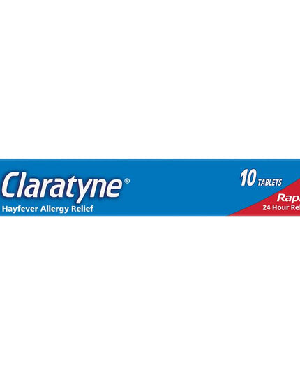 Claratyne Allergy Hayfever Relief Antihistamine Tablets 10 pack
