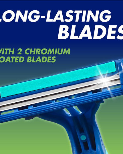 Gillette Disposable Razors Blue II Plus 5 Pack Pivot