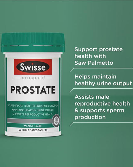 Swisse Ultiboost Prostate 50 Tablets
