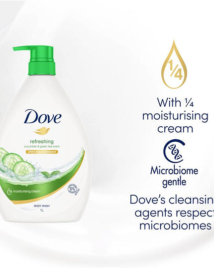 Dove Go Fresh Body Wash Fresh Touch 1L