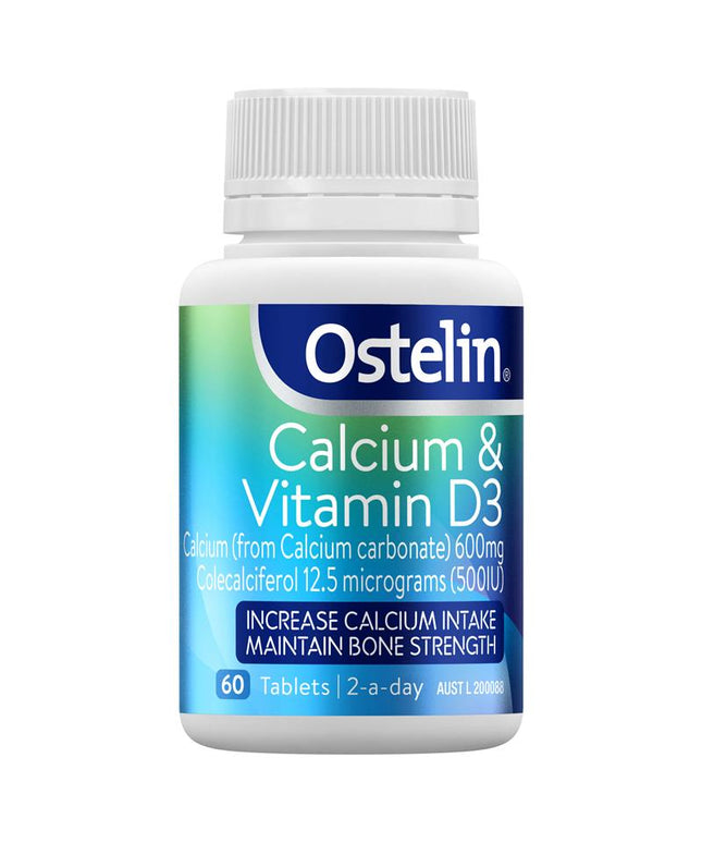 Ostelin Calcium & Vitamin D3 60 Tablets
