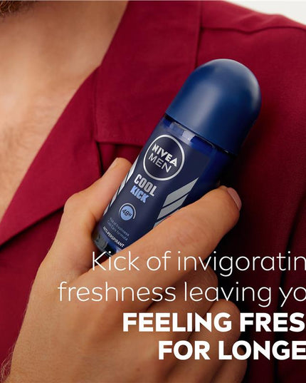 NIVEA MEN Cool Kick 48H Roll On Deodorant 50ml