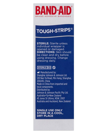 Band-Aid Tough Strips 20 Pack
