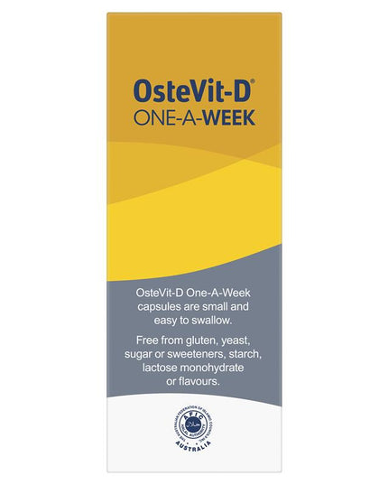 OsteVit-D Vitamin D3 7000IU 1-A-Week 30 Capsules