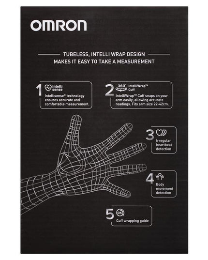 Omron Smart Elite HEM7600T Blood Pressure Monitor Bluetooth Tubeless