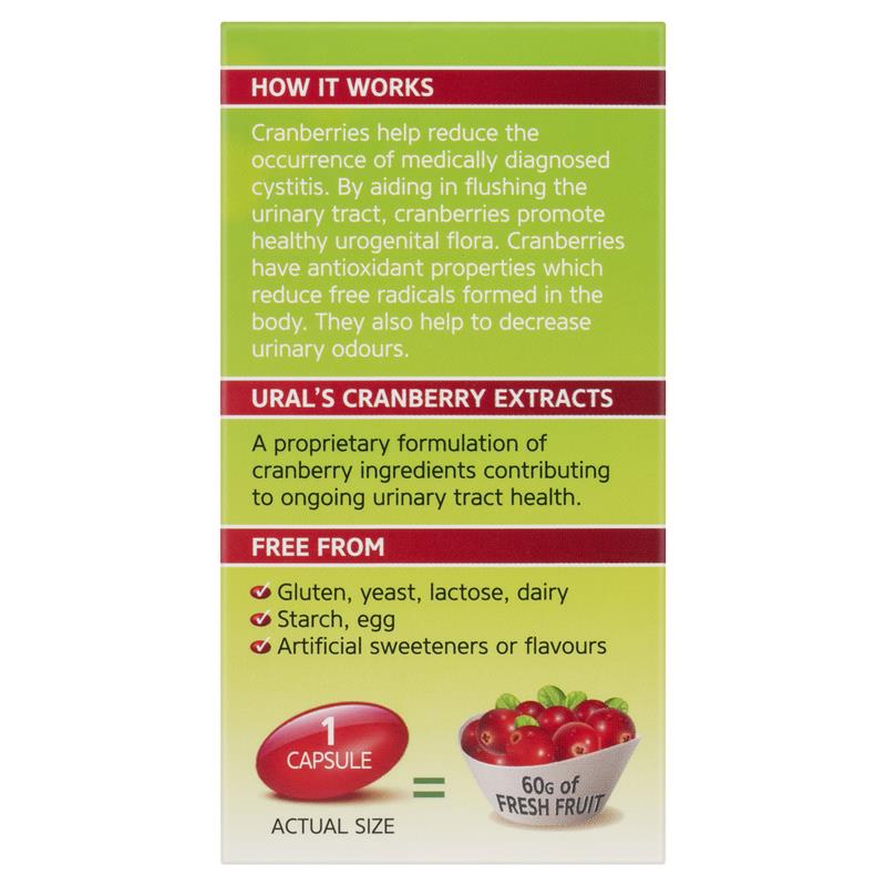 Ural High Strength Cranberry 60000mg 30 Capsules