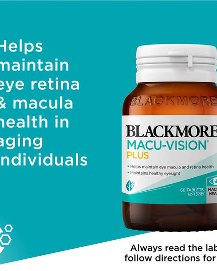 Blackmores Macu Vision Plus 60 Tablets