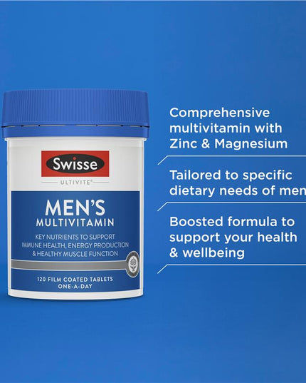 Swisse Mens Multivitamin 120 Tablets