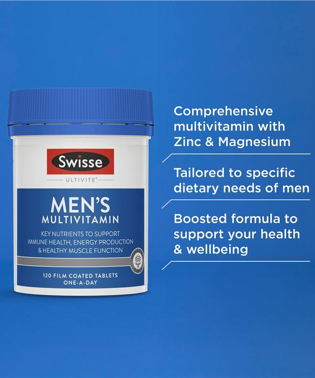Swisse Mens Multivitamin 120 Tablets