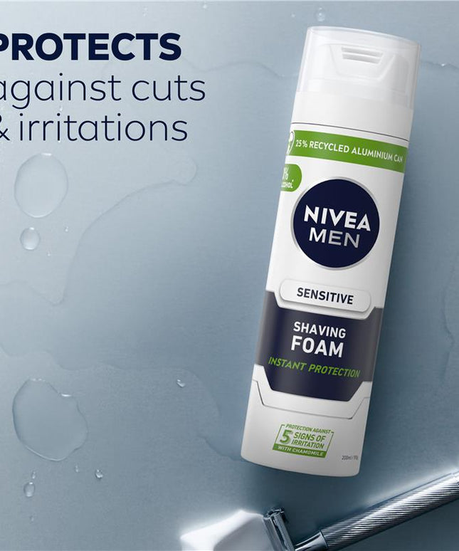 NIVEA MEN Sensitive Shaving Foam Instant Protection 200ml