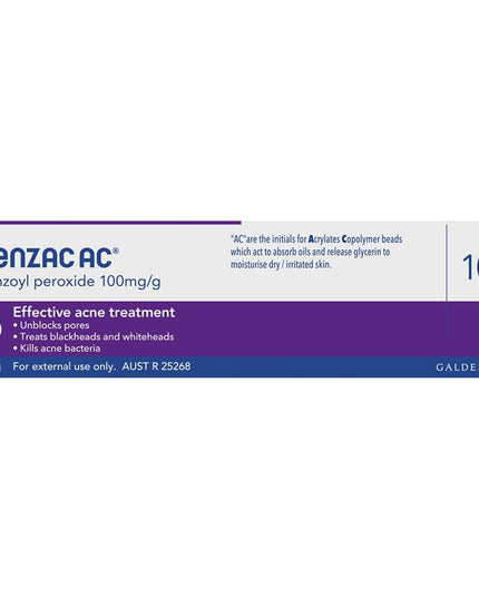 Benzac AC Gel 10% 60g