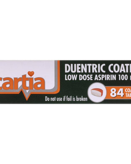 Cartia 100mg Tablets 84