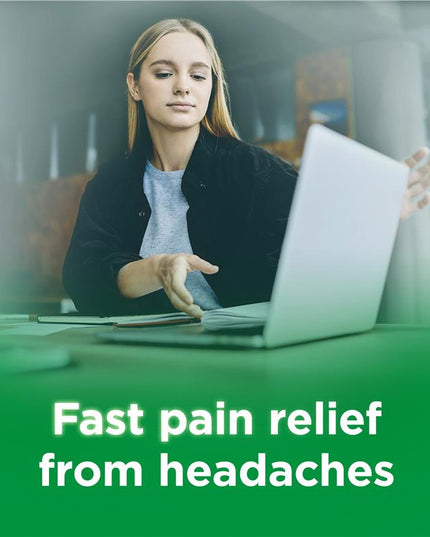 Panadol Rapid Paracetamol Pain Relief Caplets 500mg 40