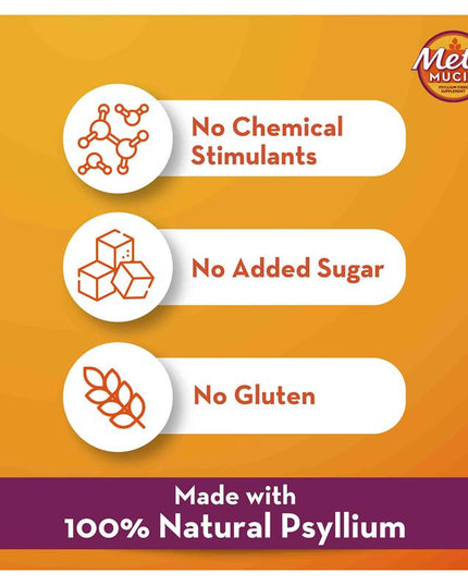 Metamucil Fibre Supplement Smooth Orange 48 Dose 283g