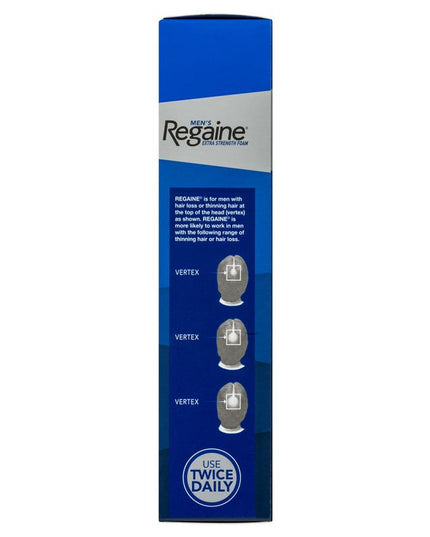 Regaine Men's Extra Strength Minoxidil Foam Hair Regrowth Treatment 60g