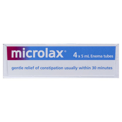 Microlax Enemas 5mL Pack 4