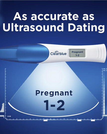 Clearblue Digital Pregnancy Test Weeks Indicator 2 Tests