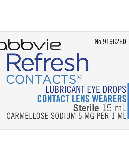 Refresh Contact Eye Drops 15ml