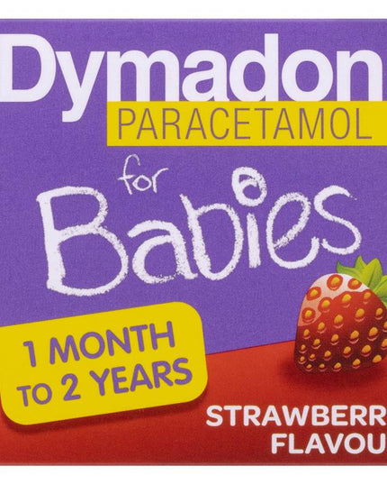 Dymadon for Babies Strawberry 1 Month - 2 Years 60ml