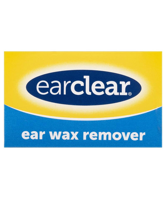 EarClear Ear Wax Remover Drops 12mL – Aids Easy Removal of Ear Wax