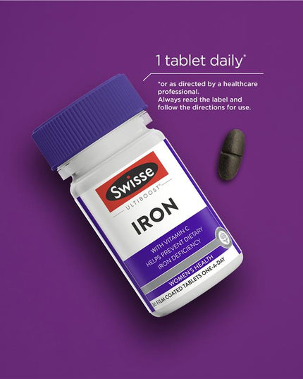 Swisse Ultiboost Iron 30 Tablets