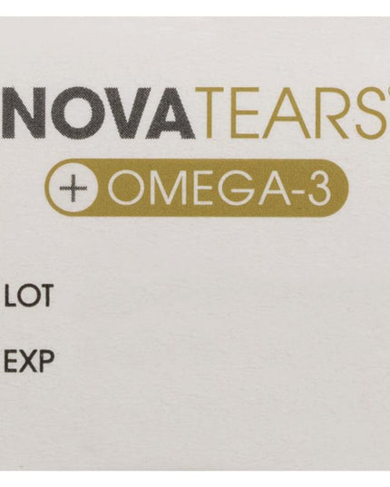 Nova Tears + Omega3 Preservative Free Lubricating Eye Drops 3ml