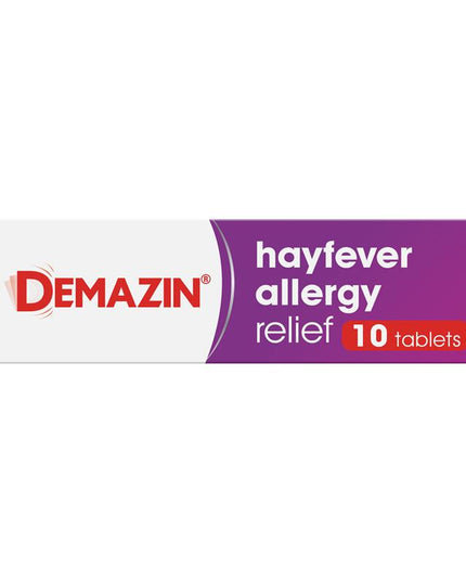 Demazin Allergy & Hayfever 10 Tablets