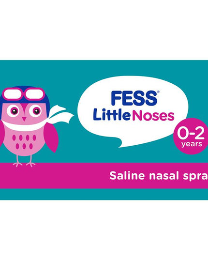 Fess Little Noses Saline Nose Spray + Aspirator 15ml