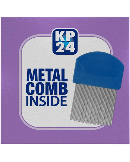 KP24 Rapid 10 Minute Head Lice/Nit Solution 250ml with Comb Family Pack