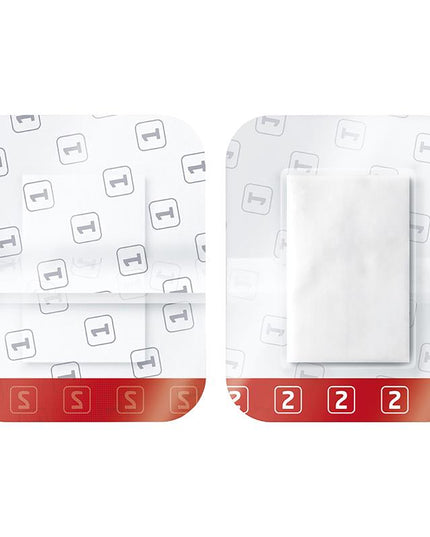 Leukomed T Plus Skin Sensitive Transparent 8cm x 10cm 5 Pack