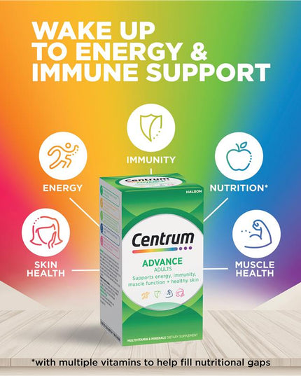 Centrum Advance Multivitamin 100 Tablets