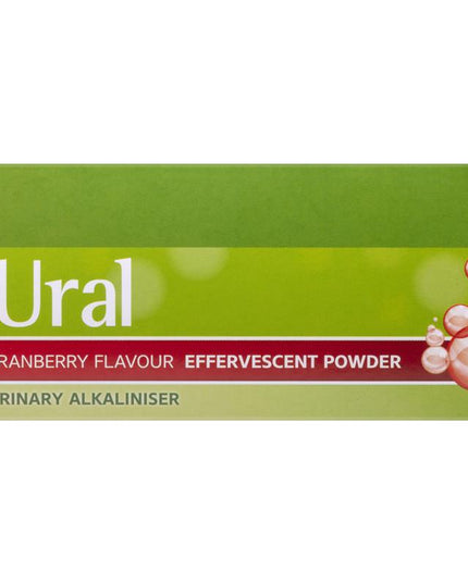 Ural Effervescent Powder Cranberry 28 Sachets