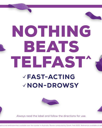 Telfast 60mg 20 Tablets