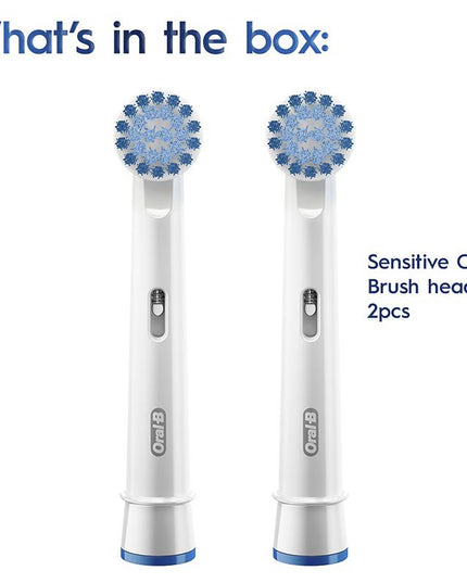 Oral B Power Toothbrush Clean Sensitive Refills 2 Pack
