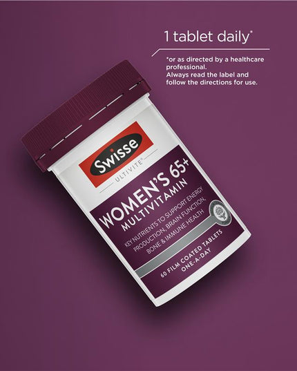 Swisse Womens Multivitamin 65+ 60 Tablets