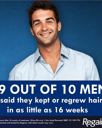 Regaine Men's Extra Strength Minoxidil Foam Hair Regrowth Treatment 60g