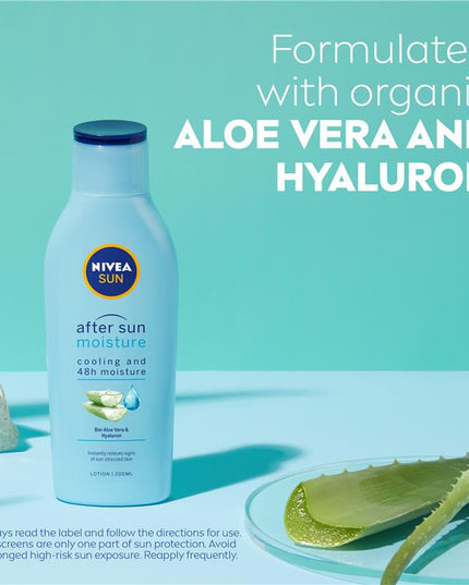 NIVEA Sun Moisturising After Sun Lotion Aloe Vera 200ml