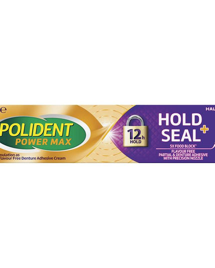 Polident MAX SEAL Denture Adhesive Cream 40g