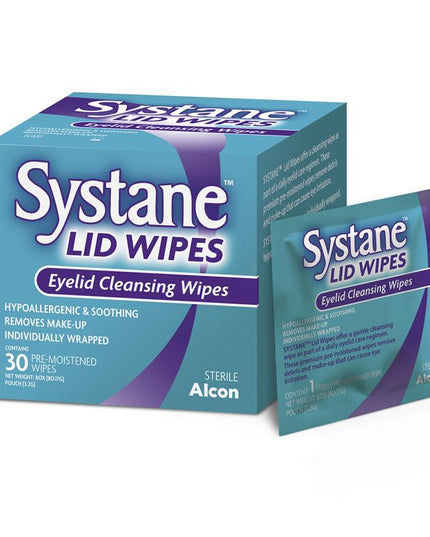 Systane Lid Wipes 30 Pack