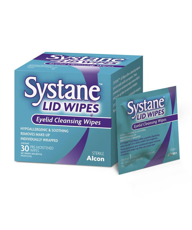 Systane Lid Wipes 30 Pack