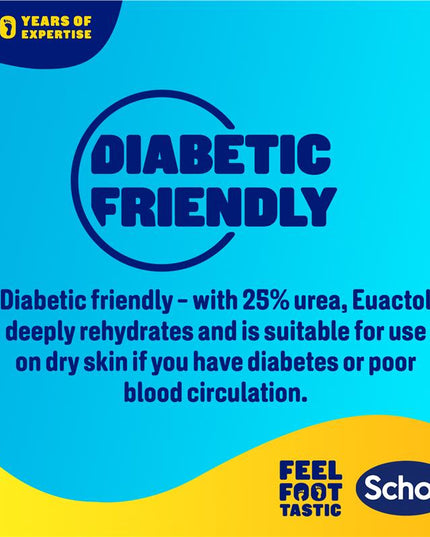 Scholl Eulactol Foot Heel Balm Gold 120ml - Rough Dry or Cracked Skin