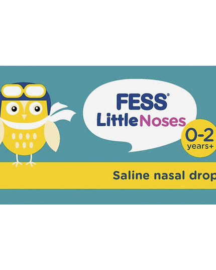 Fess Little Noses Saline Nose Drops +Aspirator 25ml