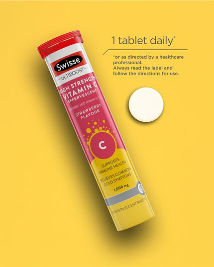 Swisse Vitamin C 60 Effervescent Tablets