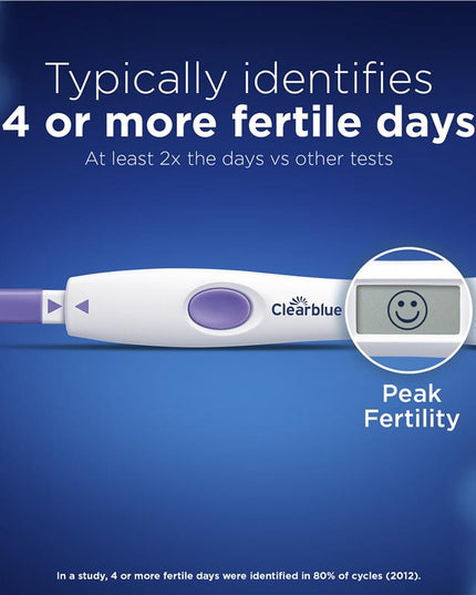 Clearblue Advanced Digital Ovulation Kit Test (Dual Hormone) 10 Pack