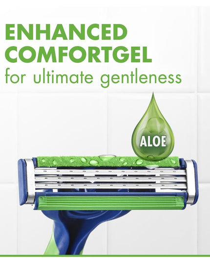 Gillette Sensor 3 Sensitive Disposables Male 4 Pack