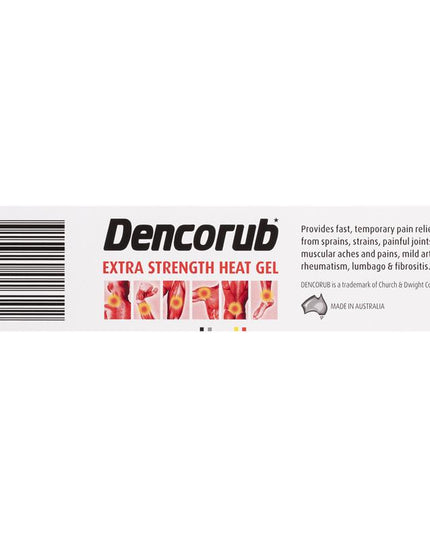 Dencorub Extra Strength Heat Gel 100g