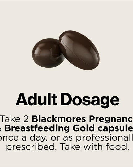 Blackmores Pregnancy and Breastfeeding Gold 60 Capsules
